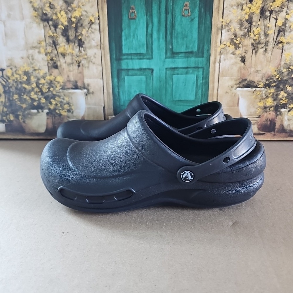 CROCS Work Clog Mens Sz 12 Black